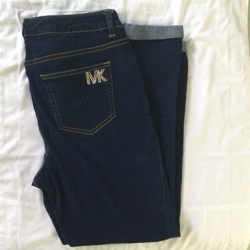 Michael Kors Dark Blue Skinny Jeans